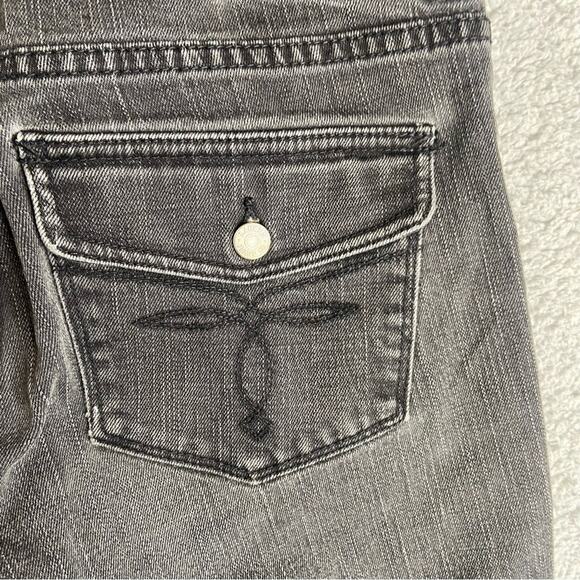 Lauren Ralph Lauren Classic Straight-Leg Women's Size 10 Black Denim Jea… - Picture 3 of 5